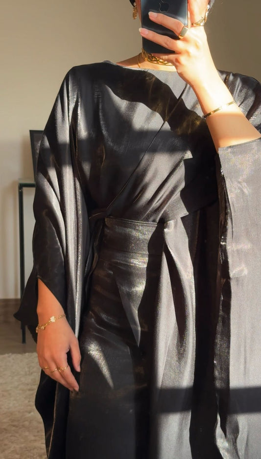 Celestial Glow Set -Black ✨